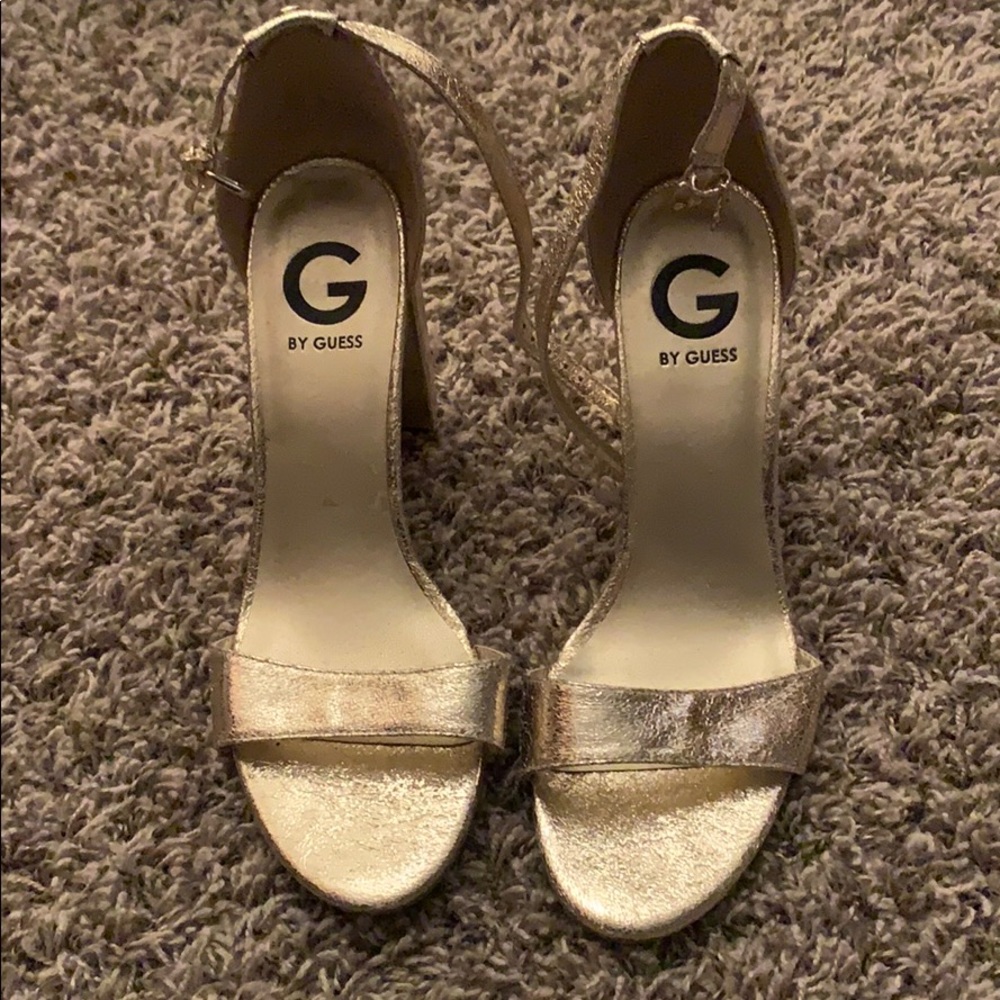 Gold heels